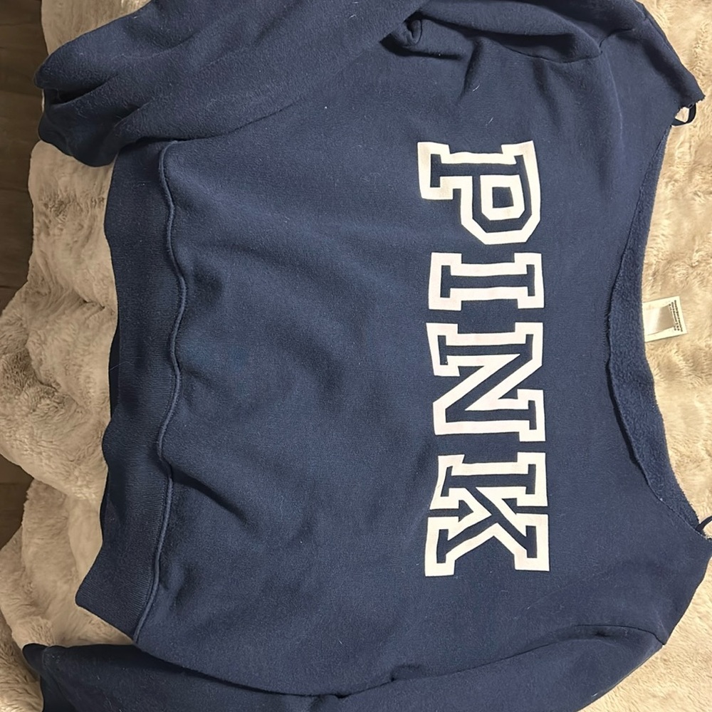 Pink crew neck